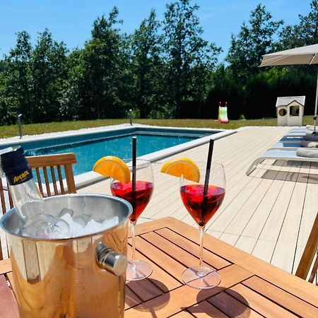 Vila Prisunca Jacuzzi & Swimming Pool Pazin Exteriér fotografie