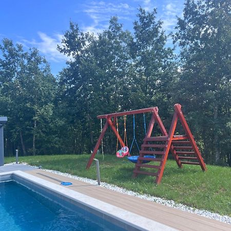 Vila Prisunca Jacuzzi & Swimming Pool Pazin Exteriér fotografie