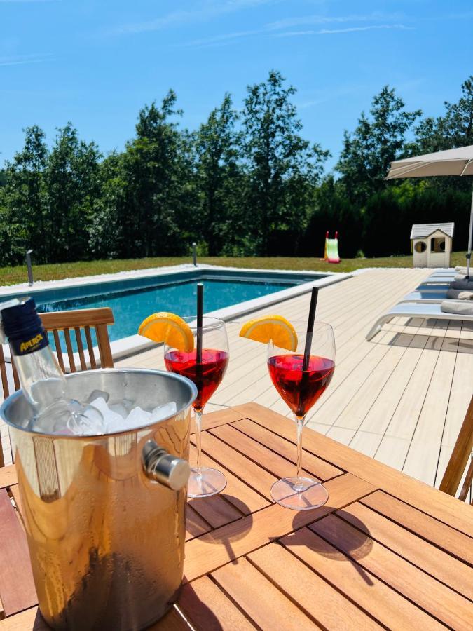 Vila Prisunca Jacuzzi & Swimming Pool Pazin Exteriér fotografie